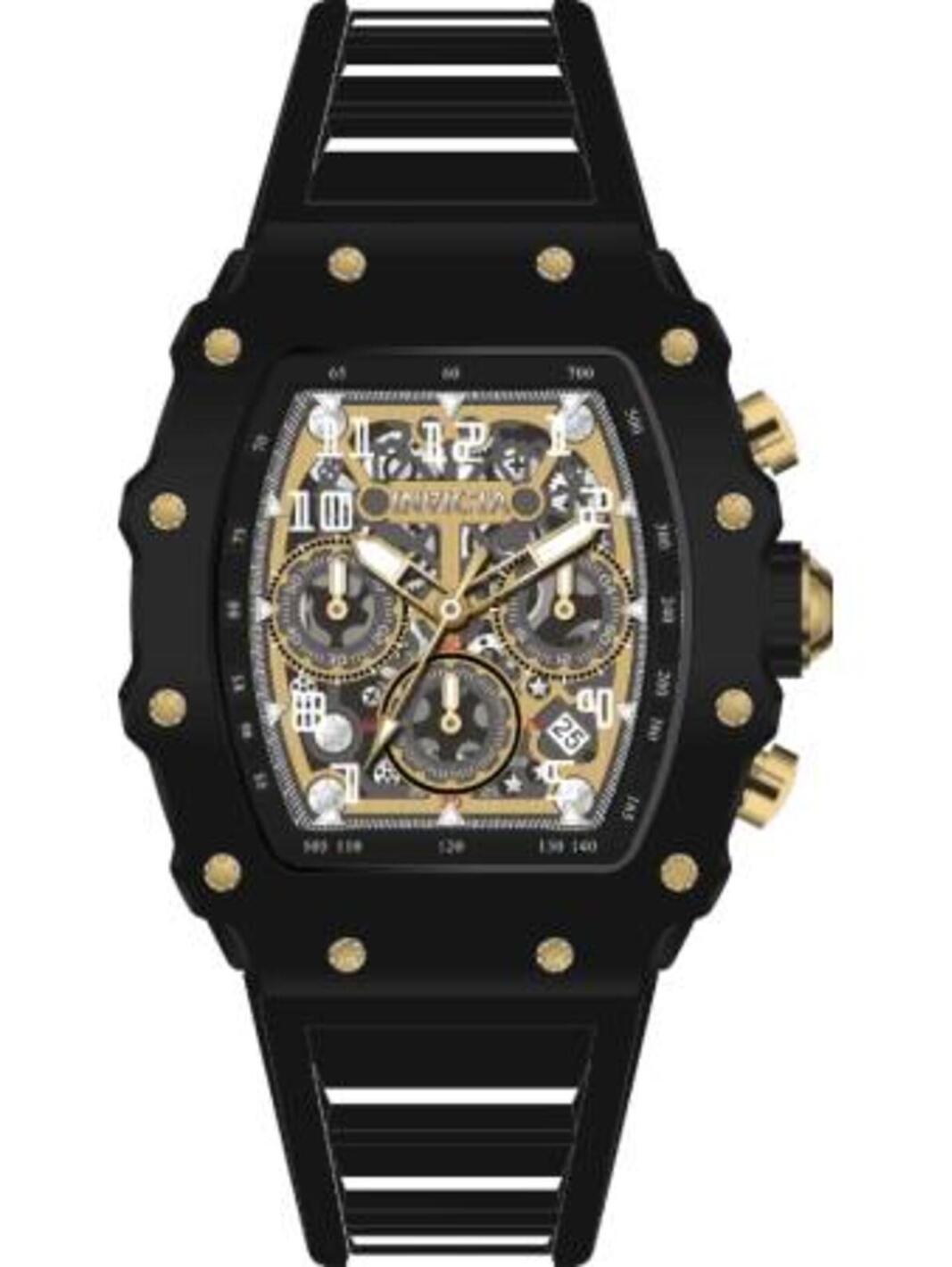 Invicta Racing Black Cobra - Nitro Gen Men's Watch 43mm, Black (69693)